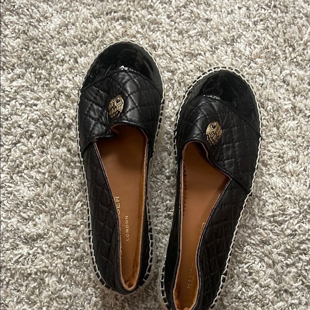 Kurt Geiger Black Quilted Women's Shoes